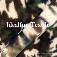 Multicolor Digital Printing Short Pile Soft Imitation Rabbit Fur